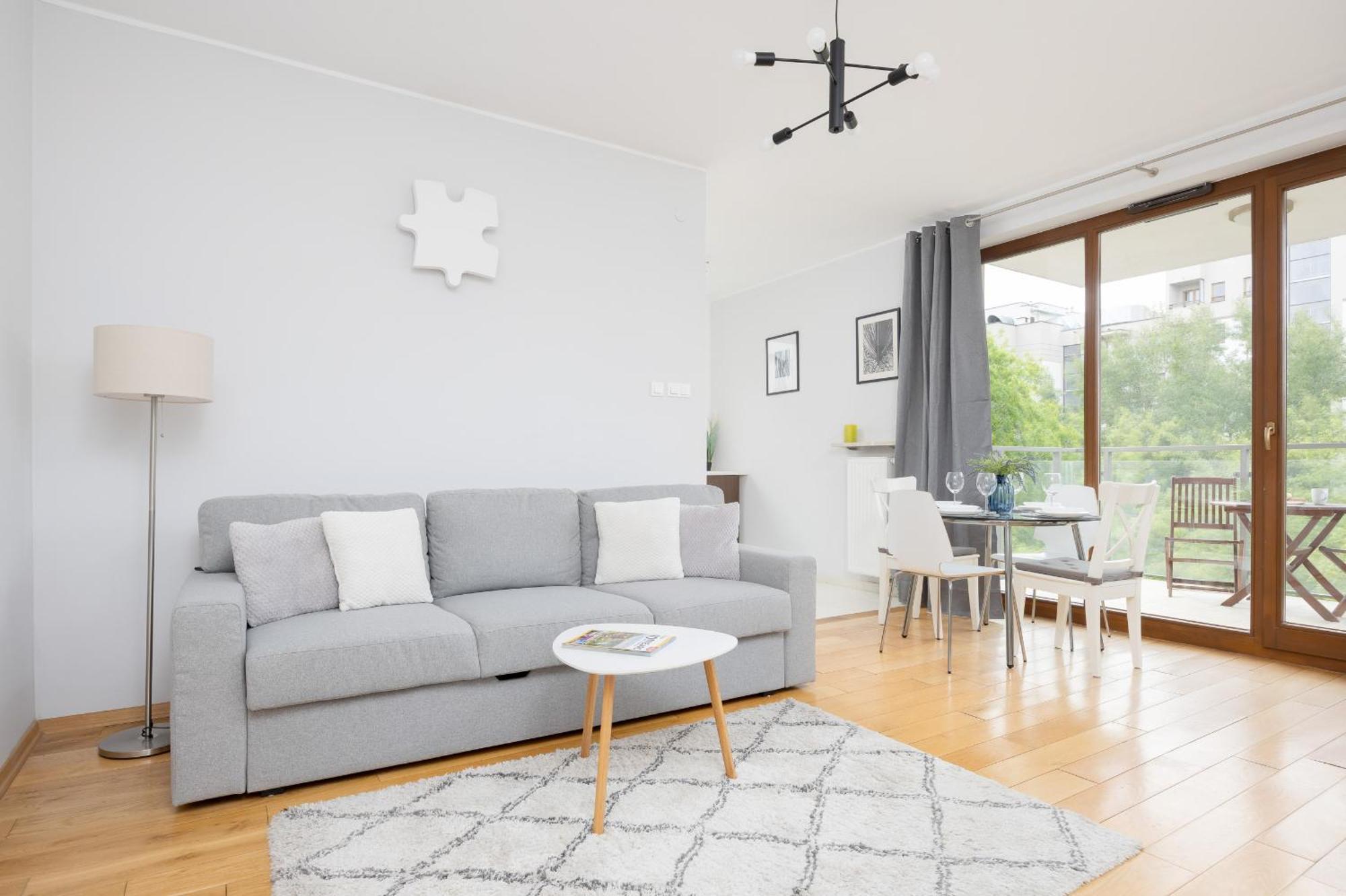 City Apartment With Parking Near Metro Mlociny By Noclegi Renters Varsó Kültér fotó